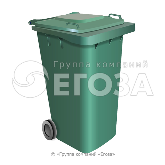 Изображение Евроконтейнер пластиковый 240л