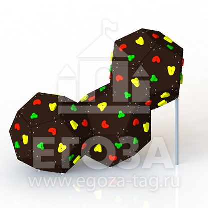 Изображение Детский скалодром "Трио" 0456