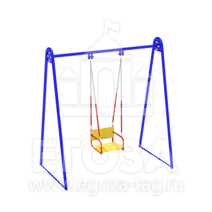 Изображение Качели на гибких подвесах "Одинарные" 1002