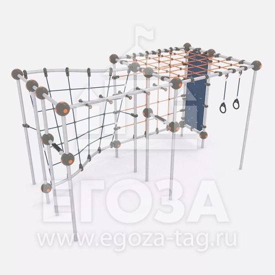 Изображение Детский гимнастический комплекс «Квант» 2105