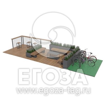 Изображение Парклет 6308