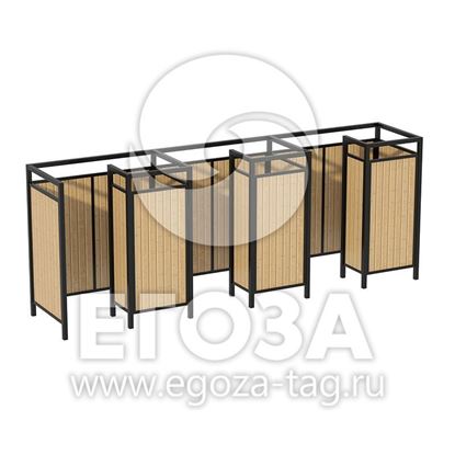 Изображение Пляжная кабинка 6007