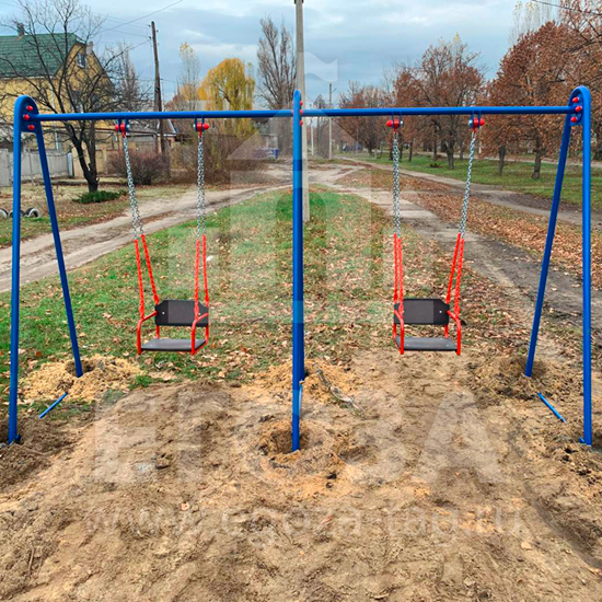 Изображение Качели на гибких подвесах "Двойные" 1004