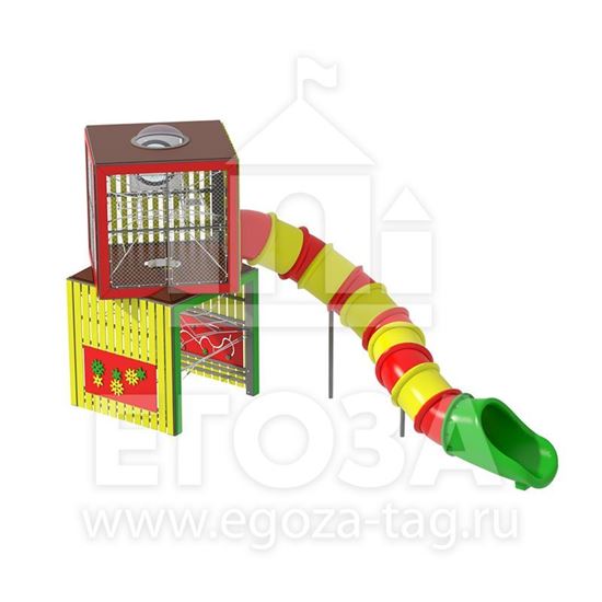 Изображение Игровой комплекс из бруса 0117