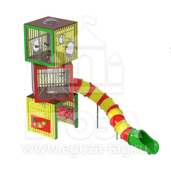 Изображение Игровой комплекс из бруса 0118