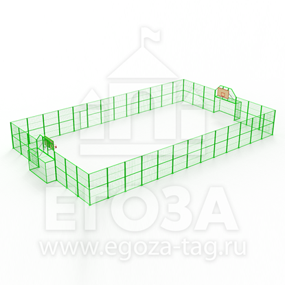 Изображение Спортивная площадка «Для футбола и баскетбола» 2401