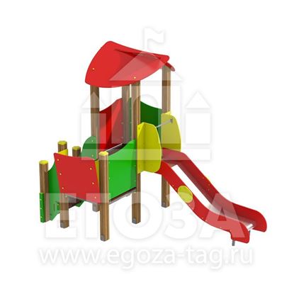 Изображение Игровой комплекс из бруса 0126