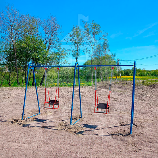 Изображение Качели на гибких подвесах "Двойные" 1004