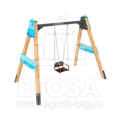 Изображение Качели одинарные «Лагуна» 1030