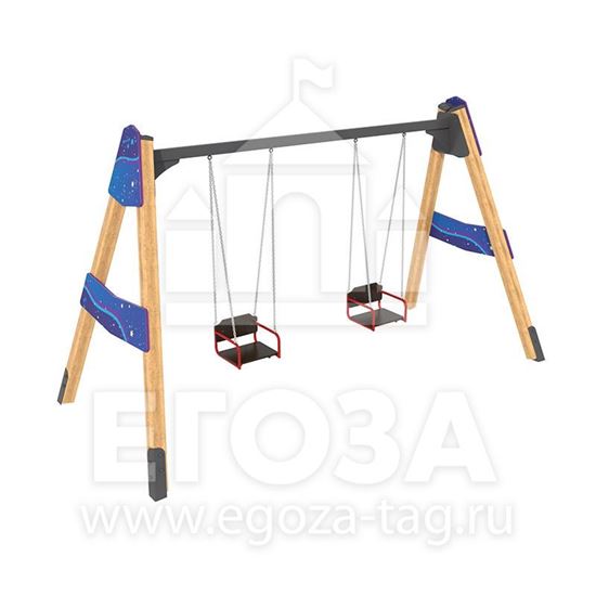 Изображение Качели двойные «Космос» 1031