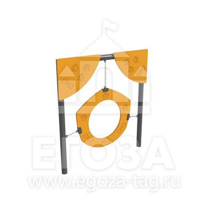 Стойка для собак 2905 для улицы, парков, скверов, дачи, мест дрессировки собак, кинологических организаций. Большой выбор оборудования для собак от производителя ГК Егоза. Характеристики, фото, описание, цена