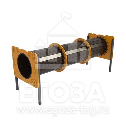 Туннель для собак 2910 для улицы, парков, скверов, дачи, мест дрессировки собак, кинологических организаций. Большой выбор оборудования для собак от производителя ГК Егоза. Характеристики, фото, описание, цена