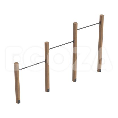 Изображение Турник тройной 2703